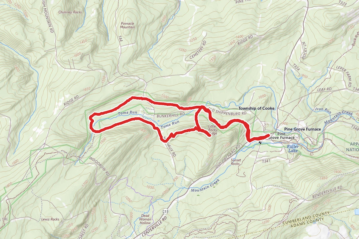 Sunset Rocks Trail