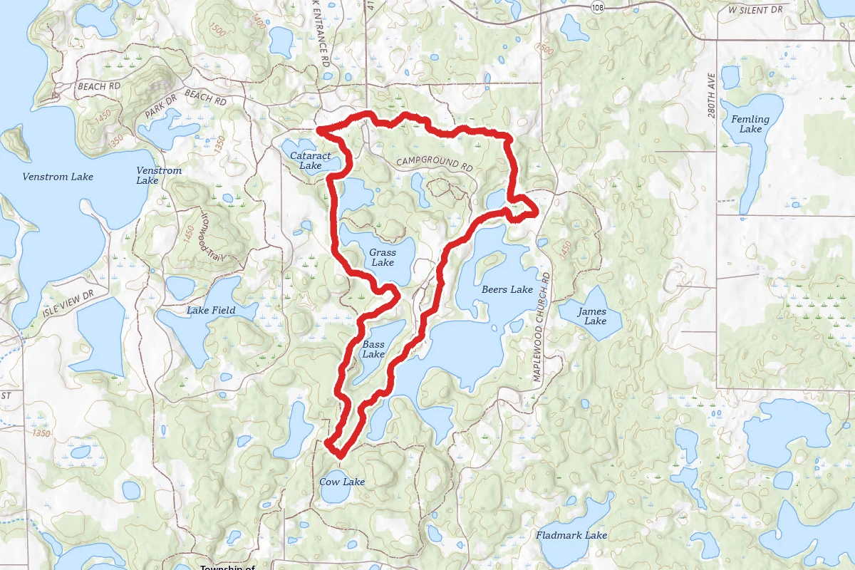 Grass Lake and Bass Lake Loop