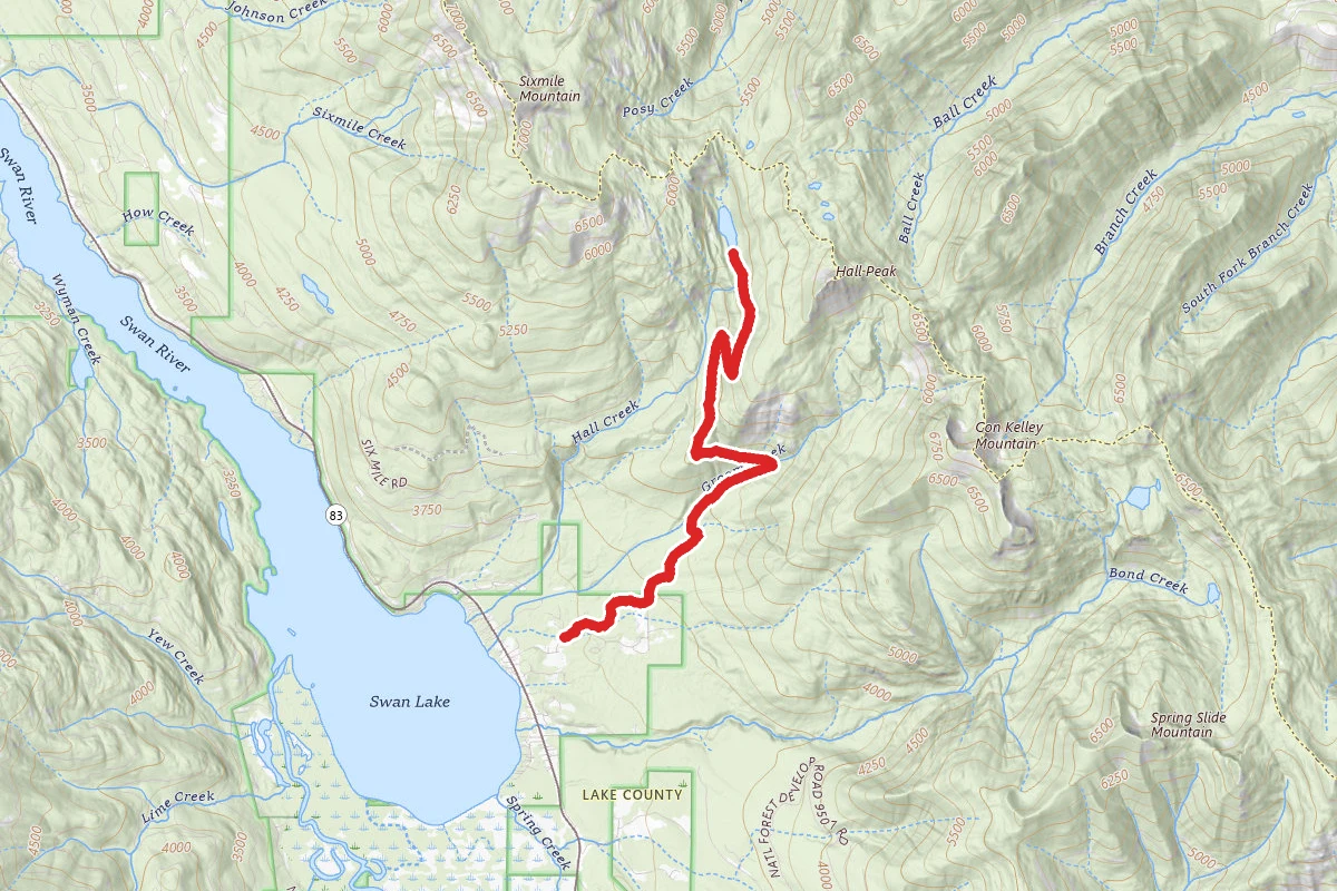 Hall Lake Trail