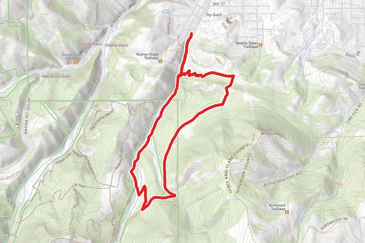 Dry Gulch Short Loop