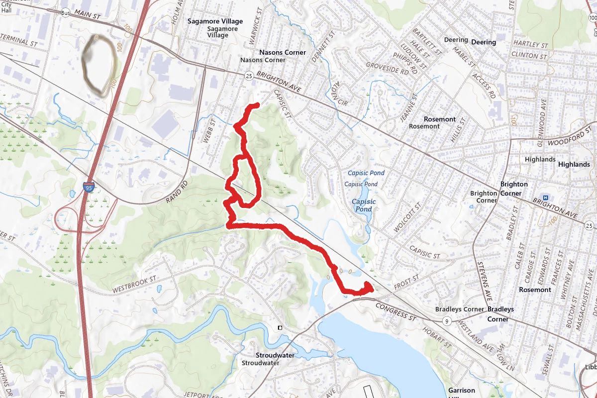 Fore River Sanctuary White Trail