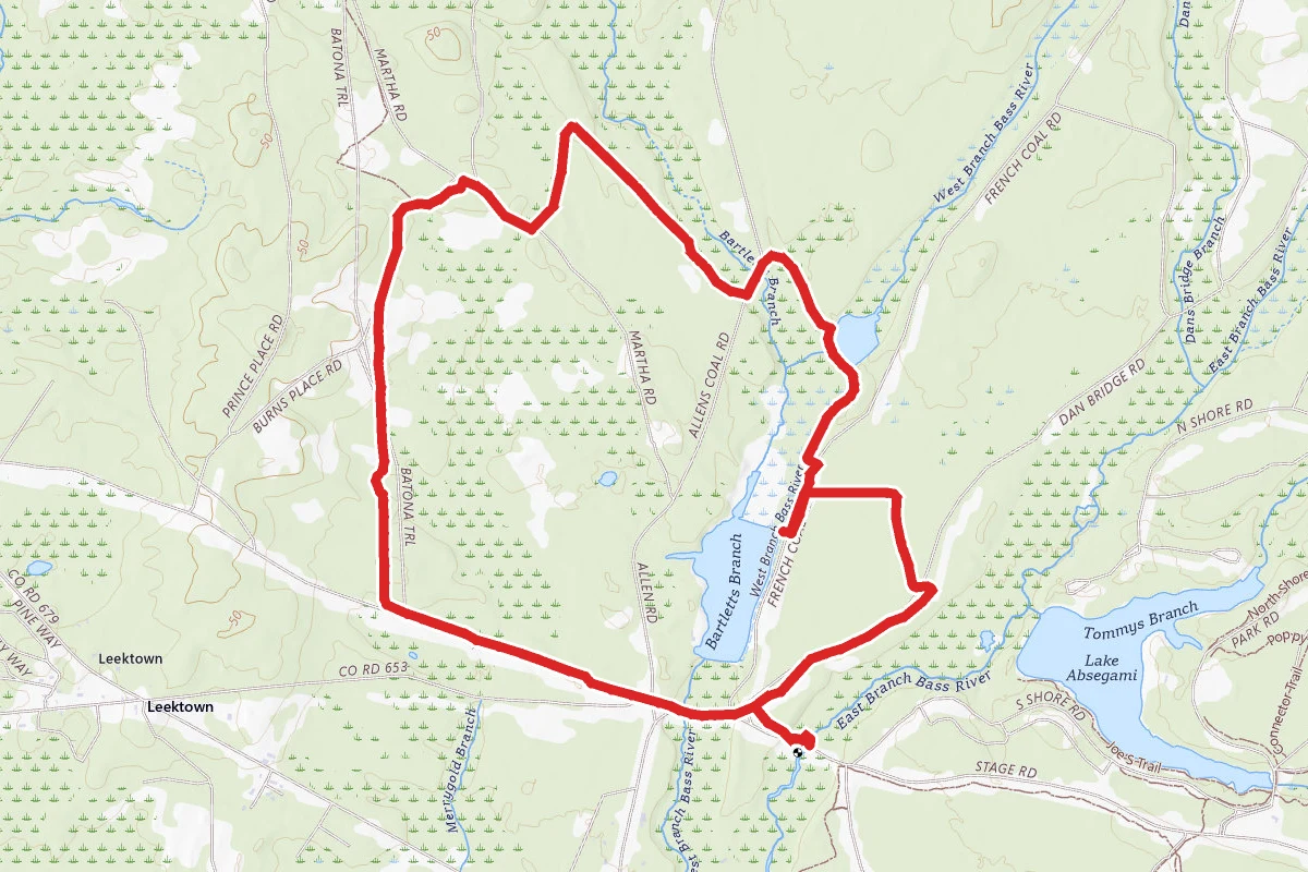 Batona and Old Batona Trail Loop