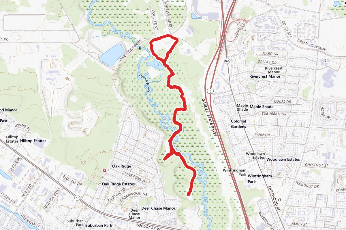 Winding River Park Trail