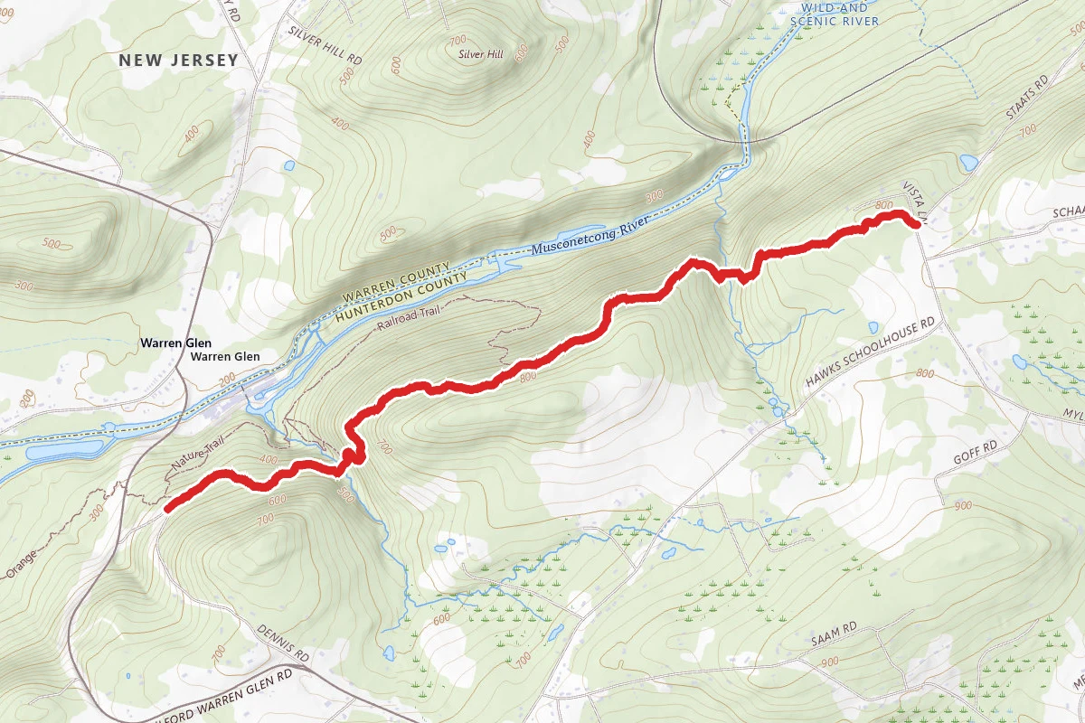 Musconetcong Ridge and Highlands Trail