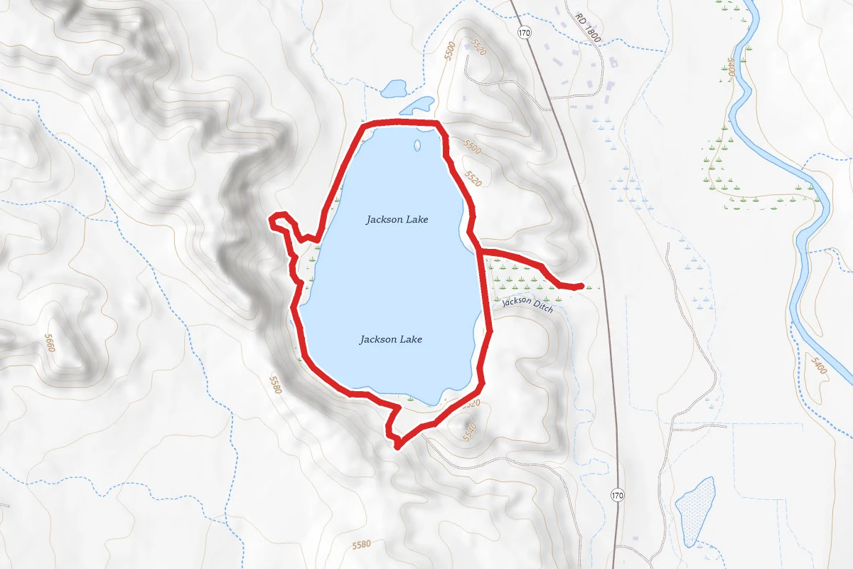 Jackson Lake Trail