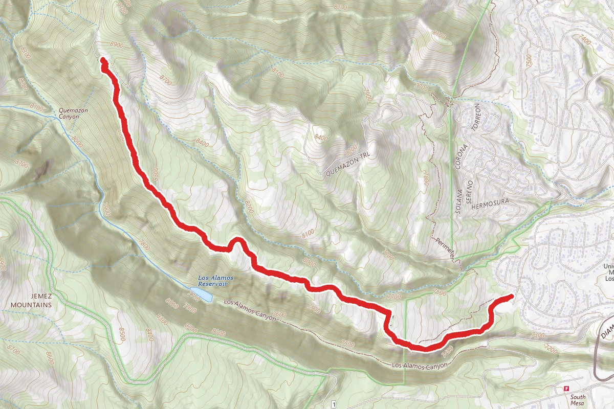 Quemazon Trail
