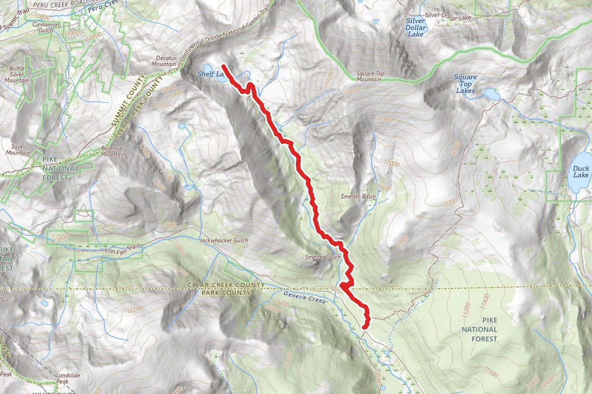 Shelf Lake Trail