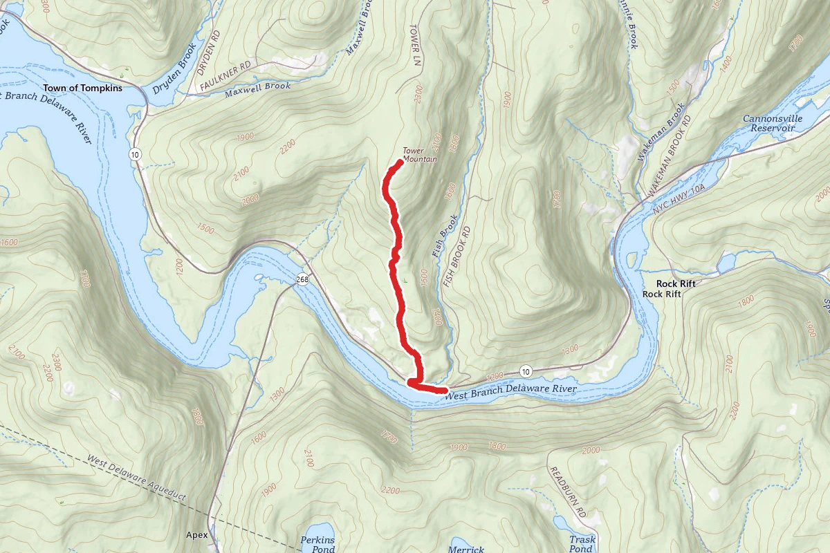 Rock Rift Fire Tower Trail