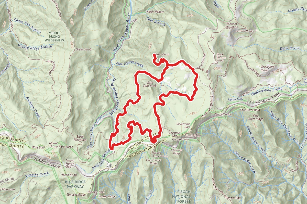 Sam's Knob and Little Sam Loop