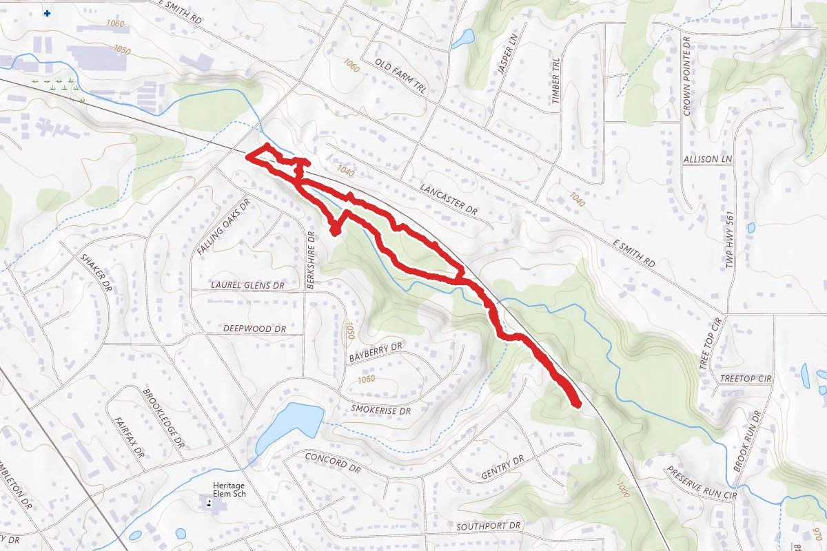 Roscoe Ewing Park Loop