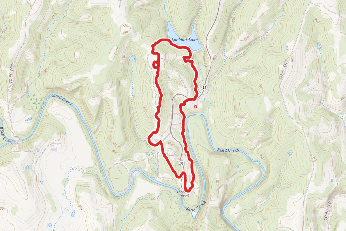 Osage Hills Bugle Trail