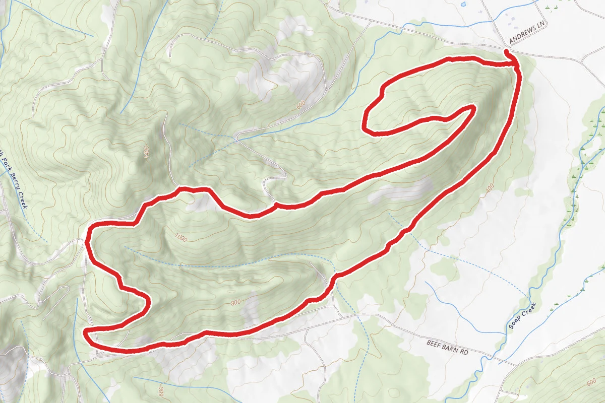 420, 300, and 400 Trails Loop