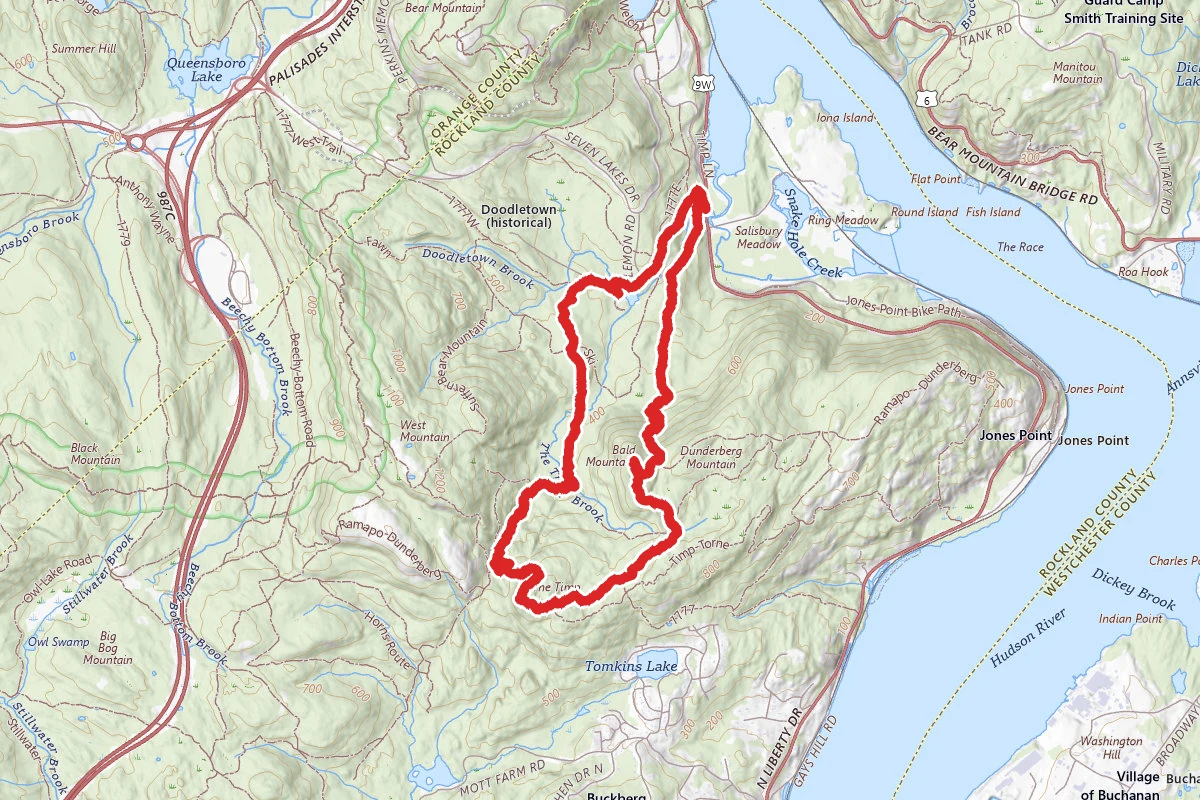 Doodletown Bridle Path Loop Trail