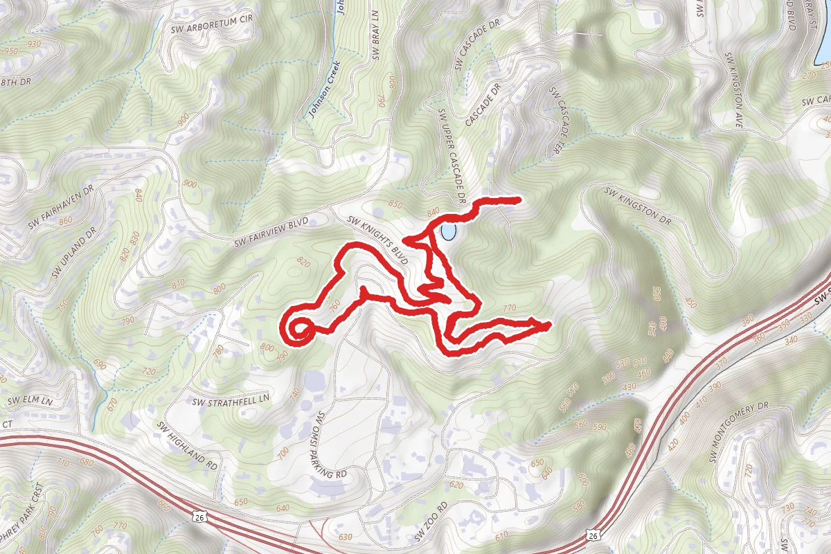 Maple, Overlook, Hawthorn and Walnut Loop