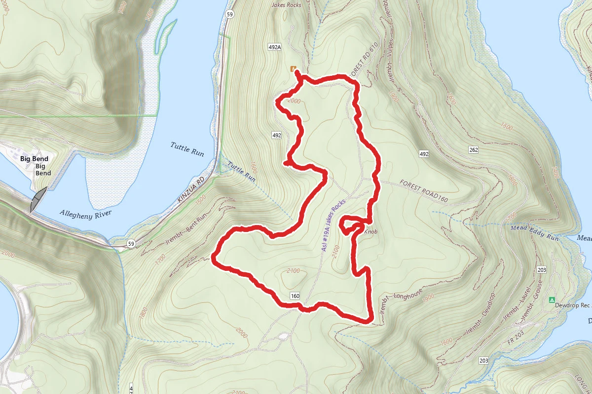 Coal Knob to Tuttlehouse