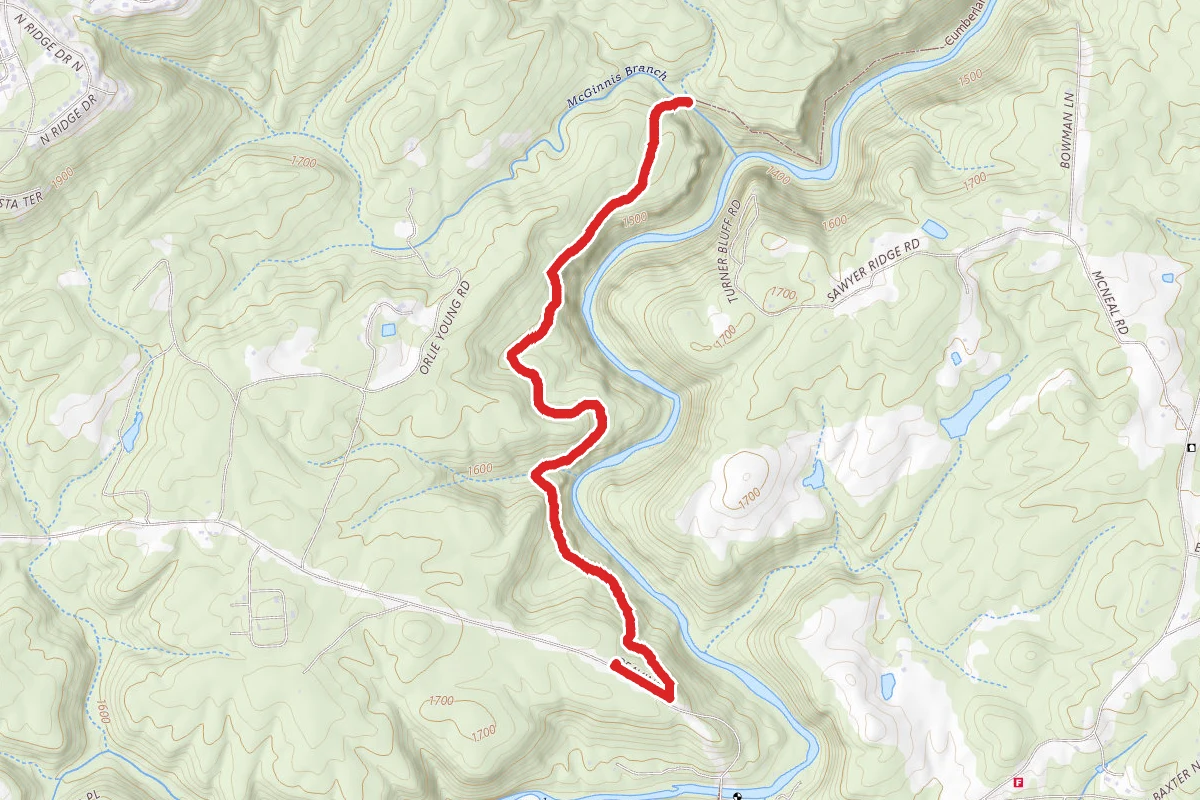 Cumberland Trail- Peavine McGinnis