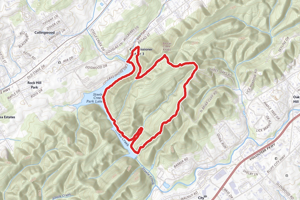 Powerline Trail and Lakeside Trail Loop