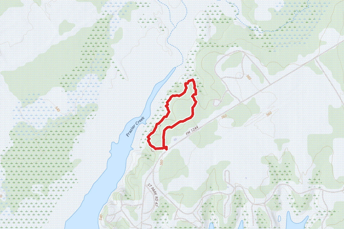 Interpretive Trail at Lake Whitney State Park