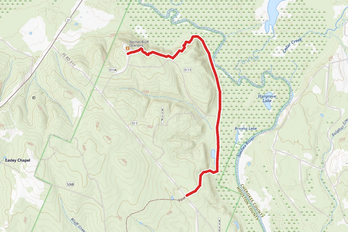 Neches Bluff Trail
