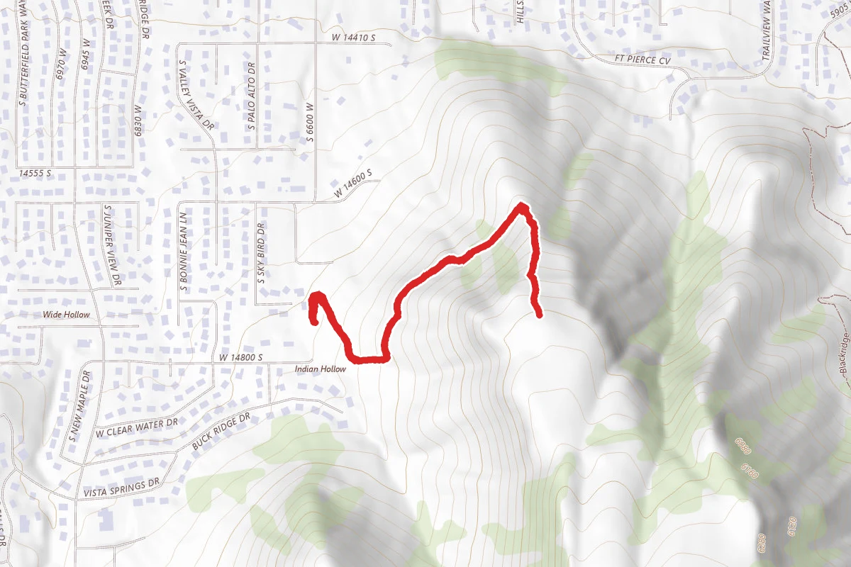 Yellow Fork of East Mountain