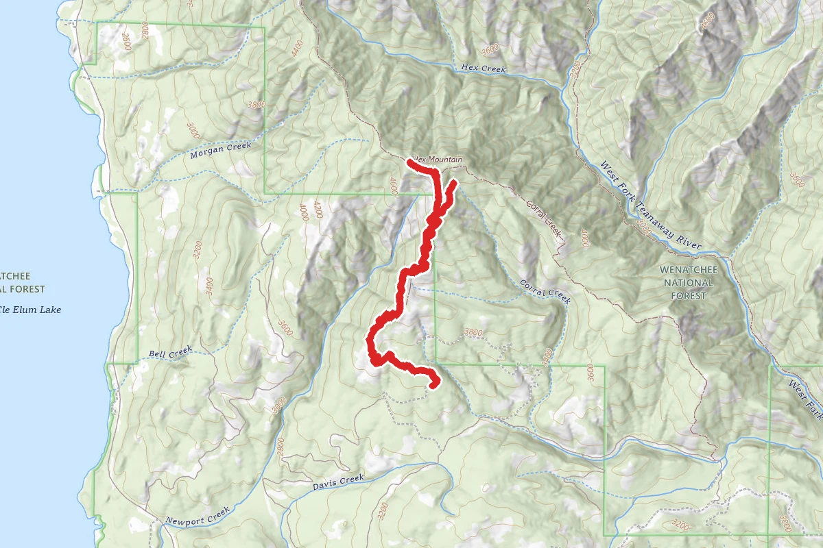 Sasse Mountain Trail (#1340)