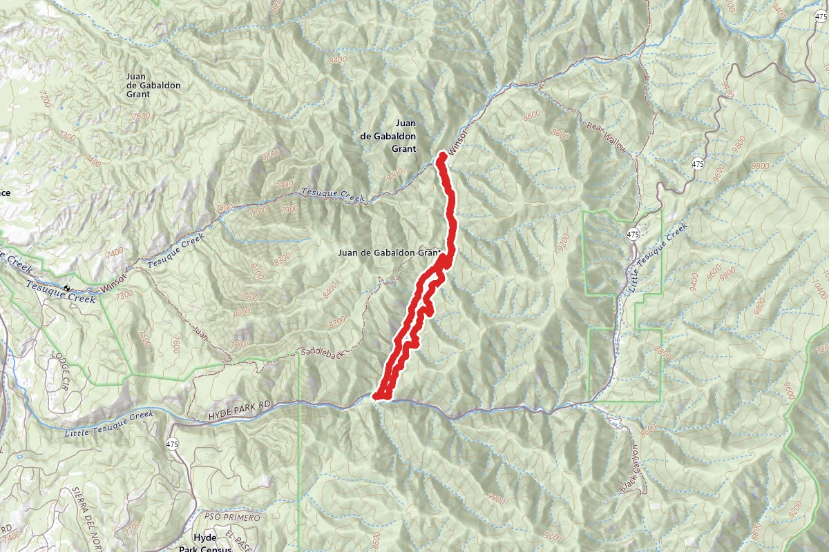Chamisa Trail