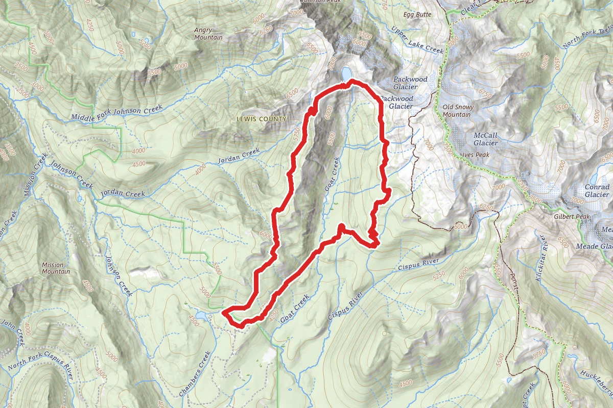 Snowgrass Flats and Goat Lake Loop Trail