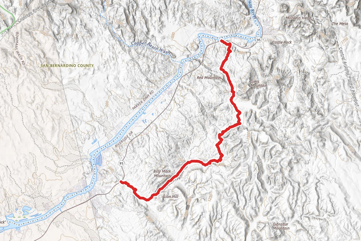 Desert Bar Trail