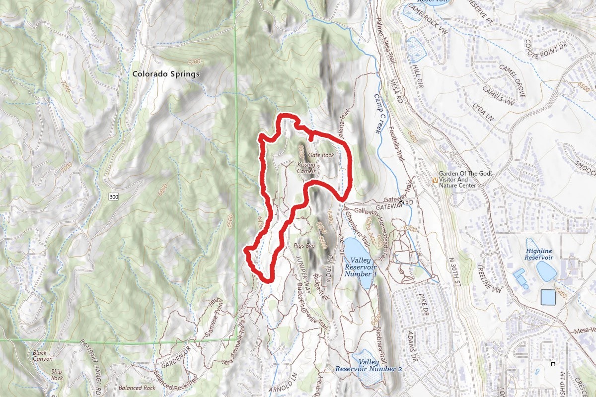 Susan G. Bretag Trail and Palmer Trail Loop