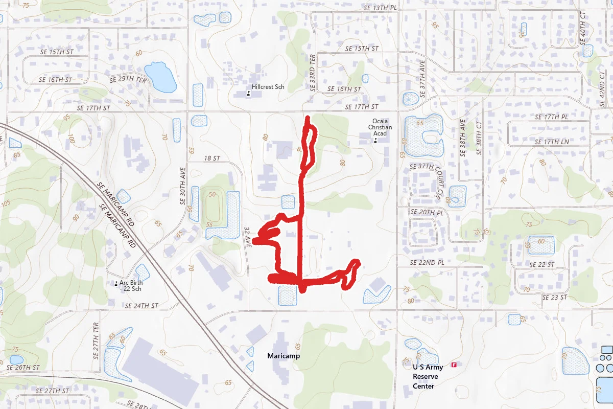 Jervey Gantt Park Loop