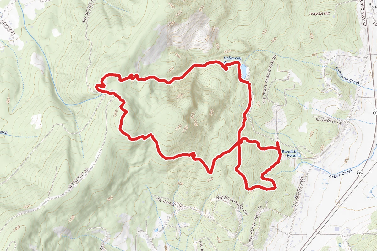 Peavy Peak Perimeter Loop