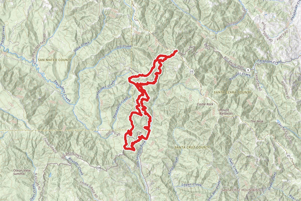 Saratoga Toll Road Trail