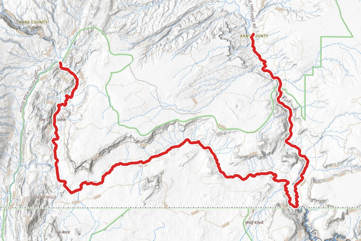 Buckskin Gulch to White House Trail