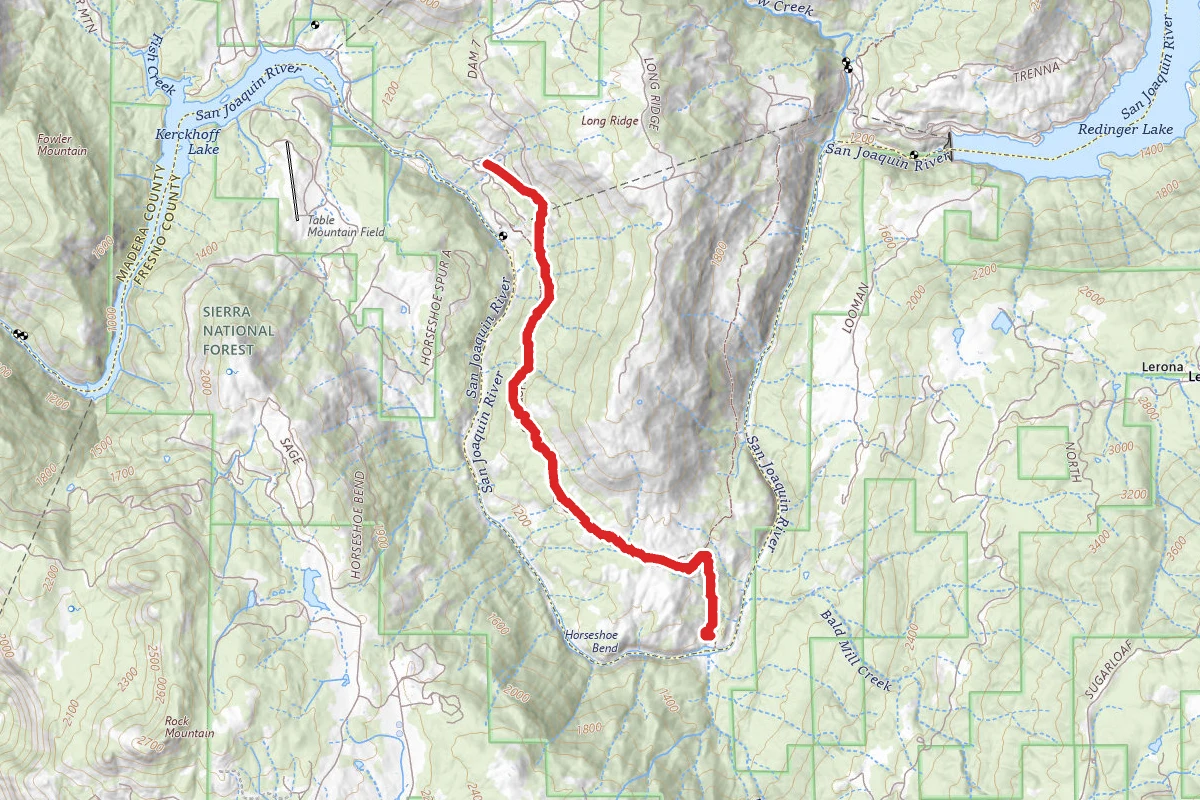 Horseshoe Bend of San Joaquin River
