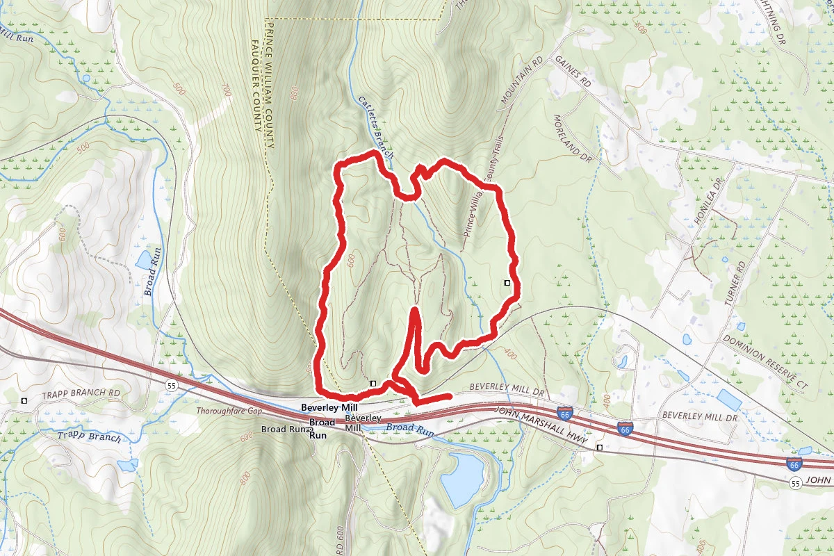 Bull Run Mountain Green Loop