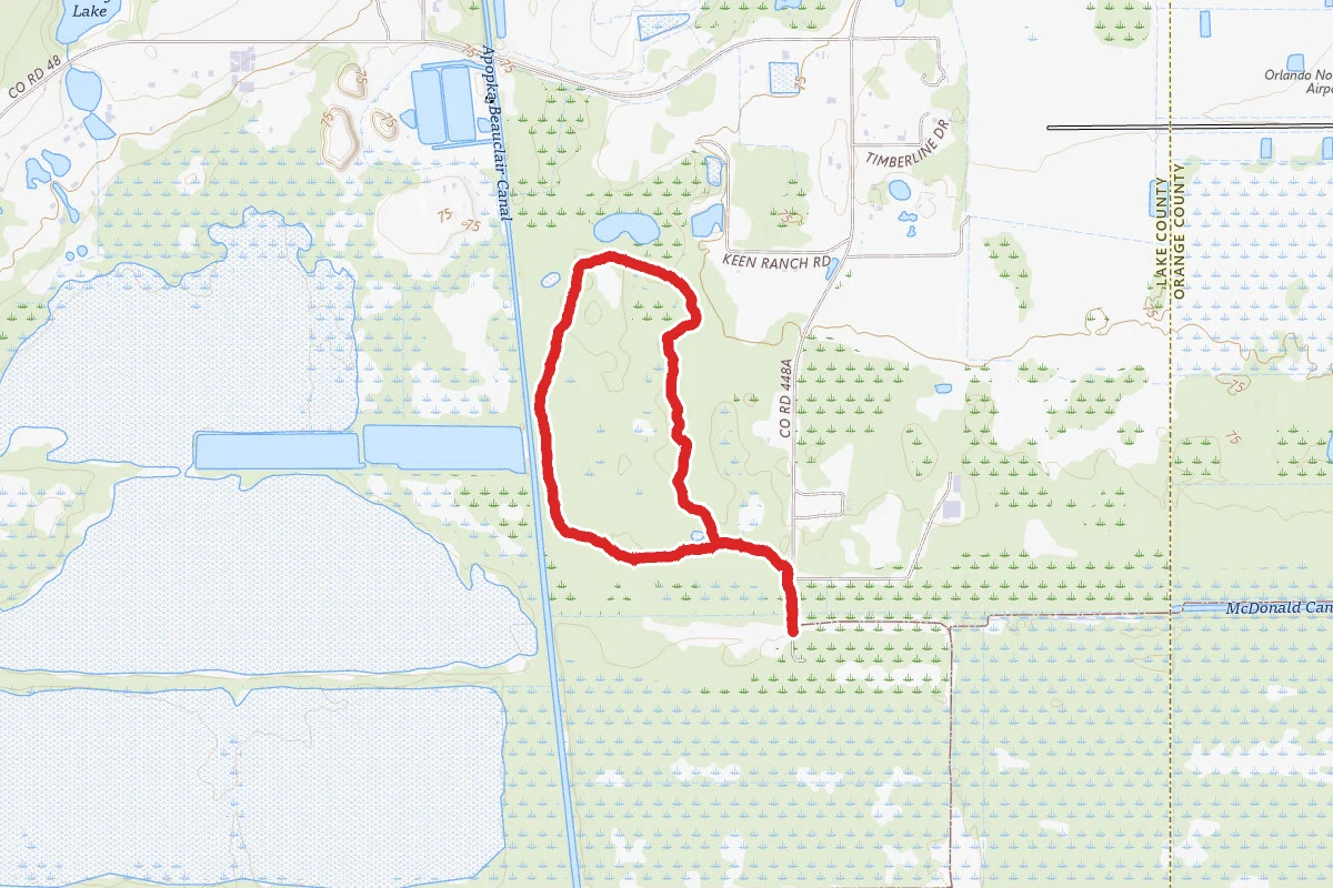 Lake Apopka Hammock Trail
