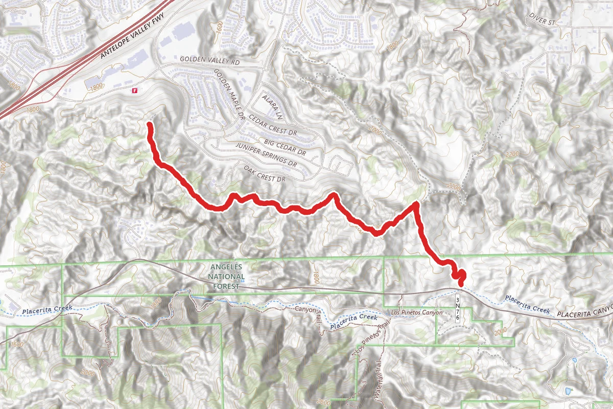 Placerita Ridge Trail
