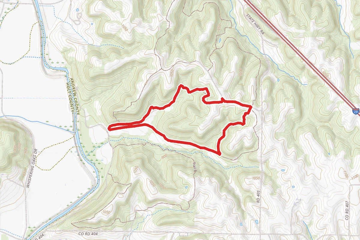 Honey Creek Conservation Area Loop