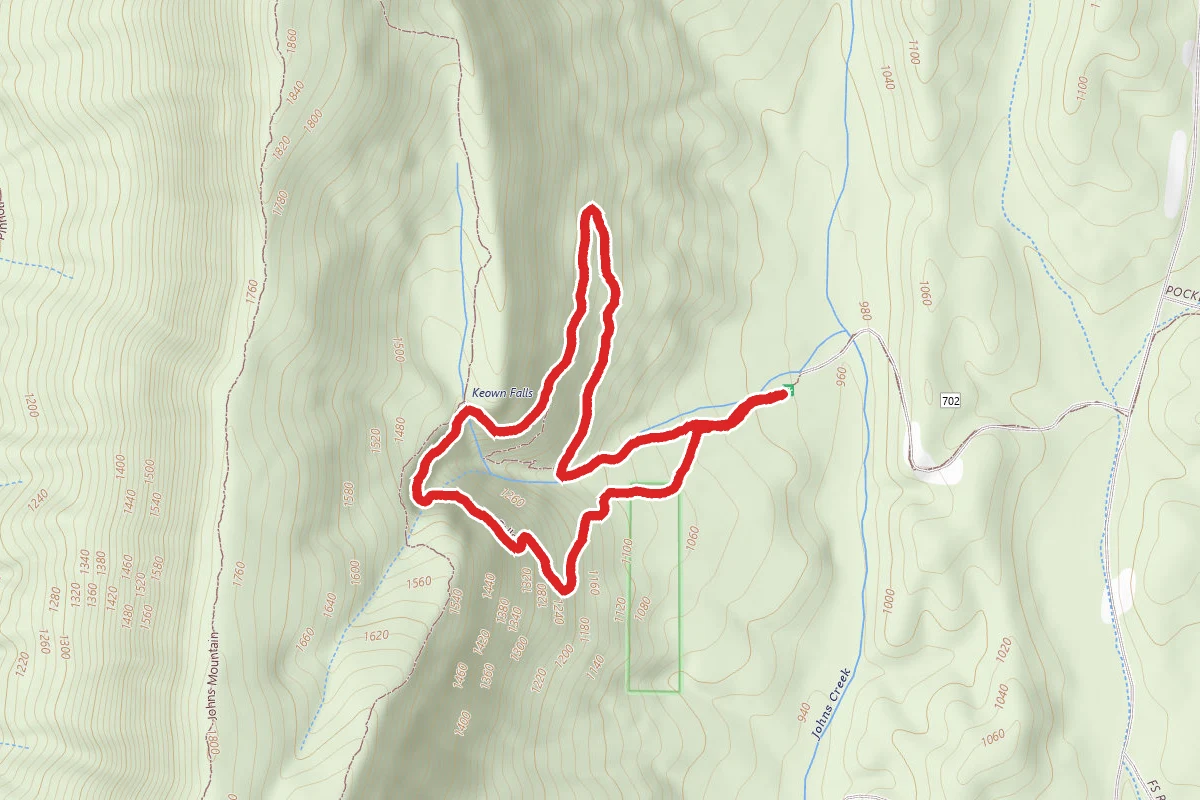 Keown Falls Trail