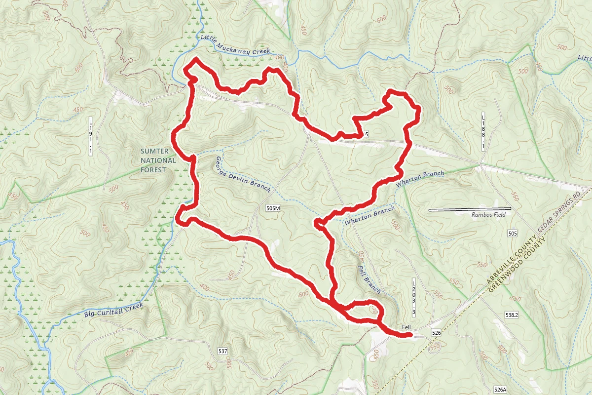 Long Cane Loop Trail