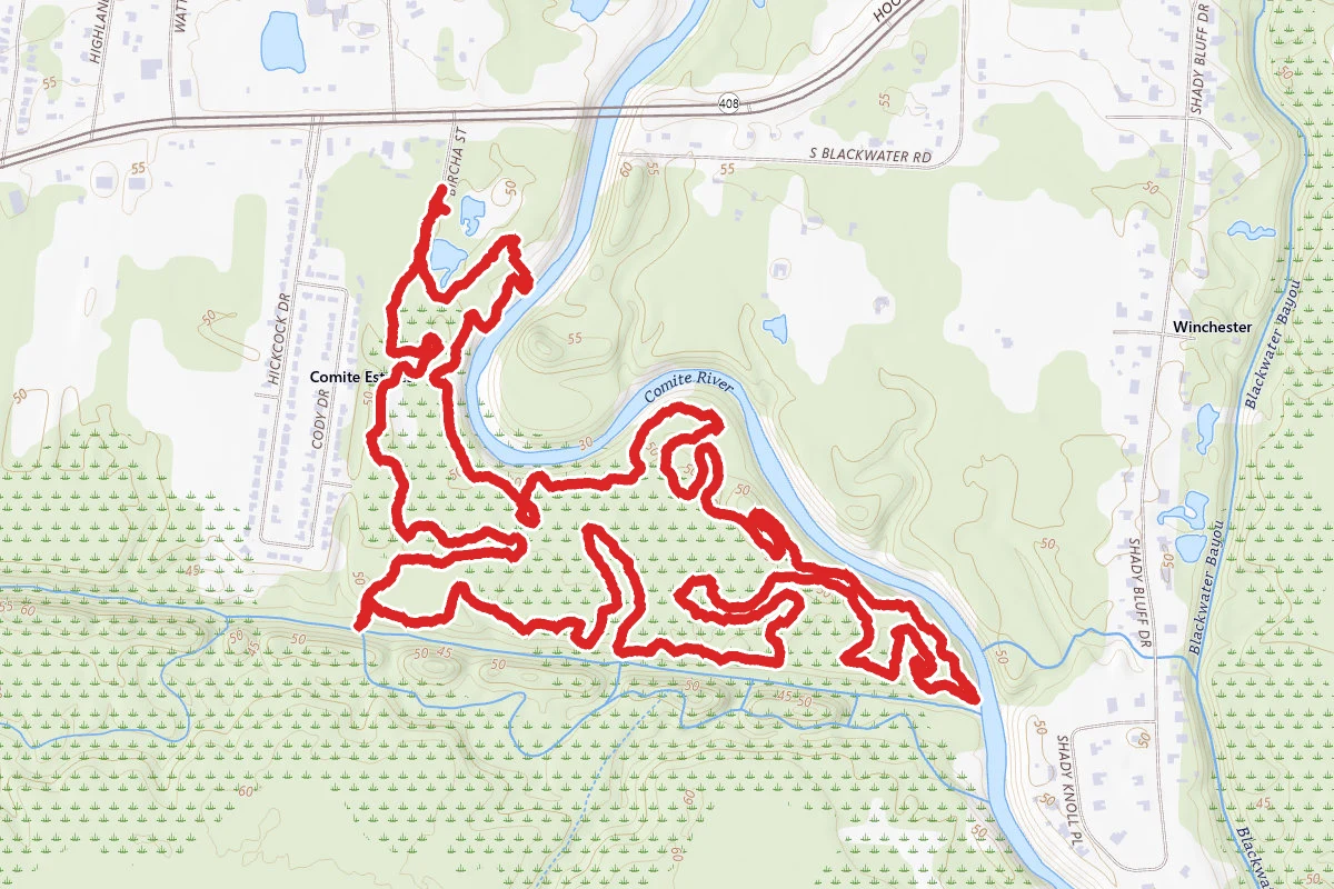 Comite Park Trail