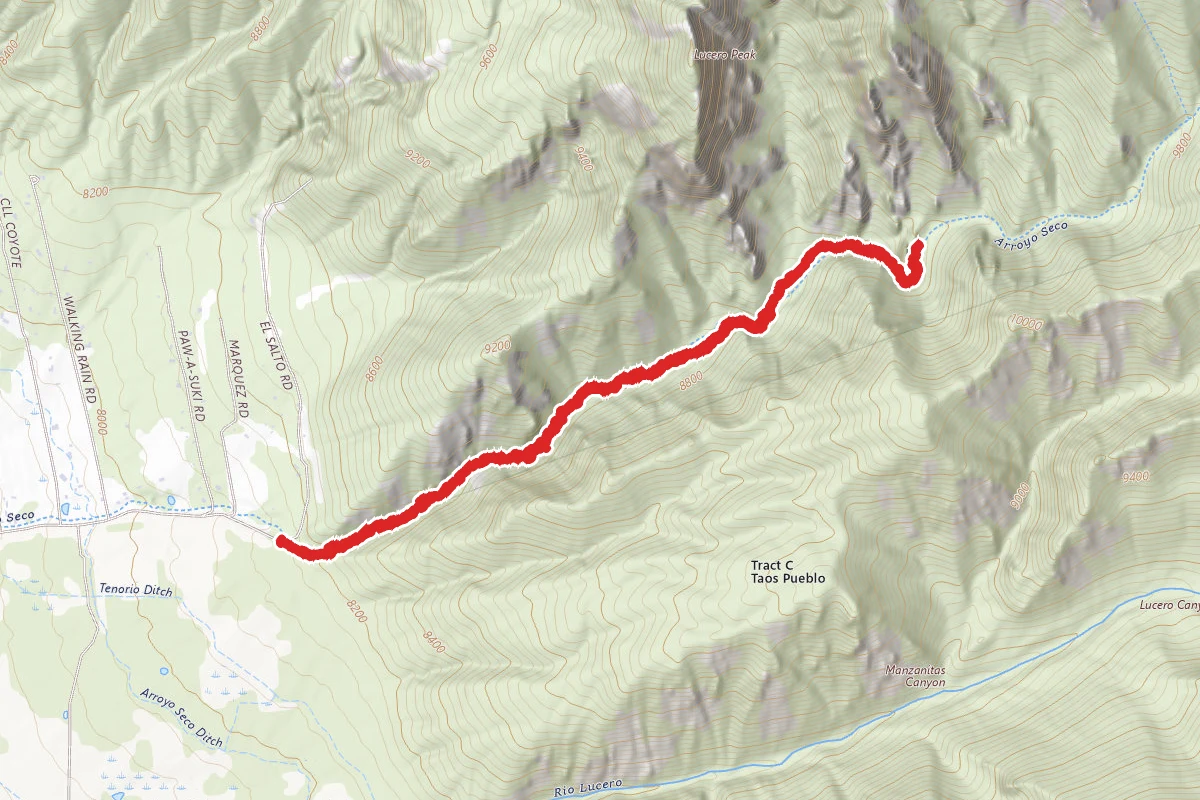El Salto Waterfall Trail