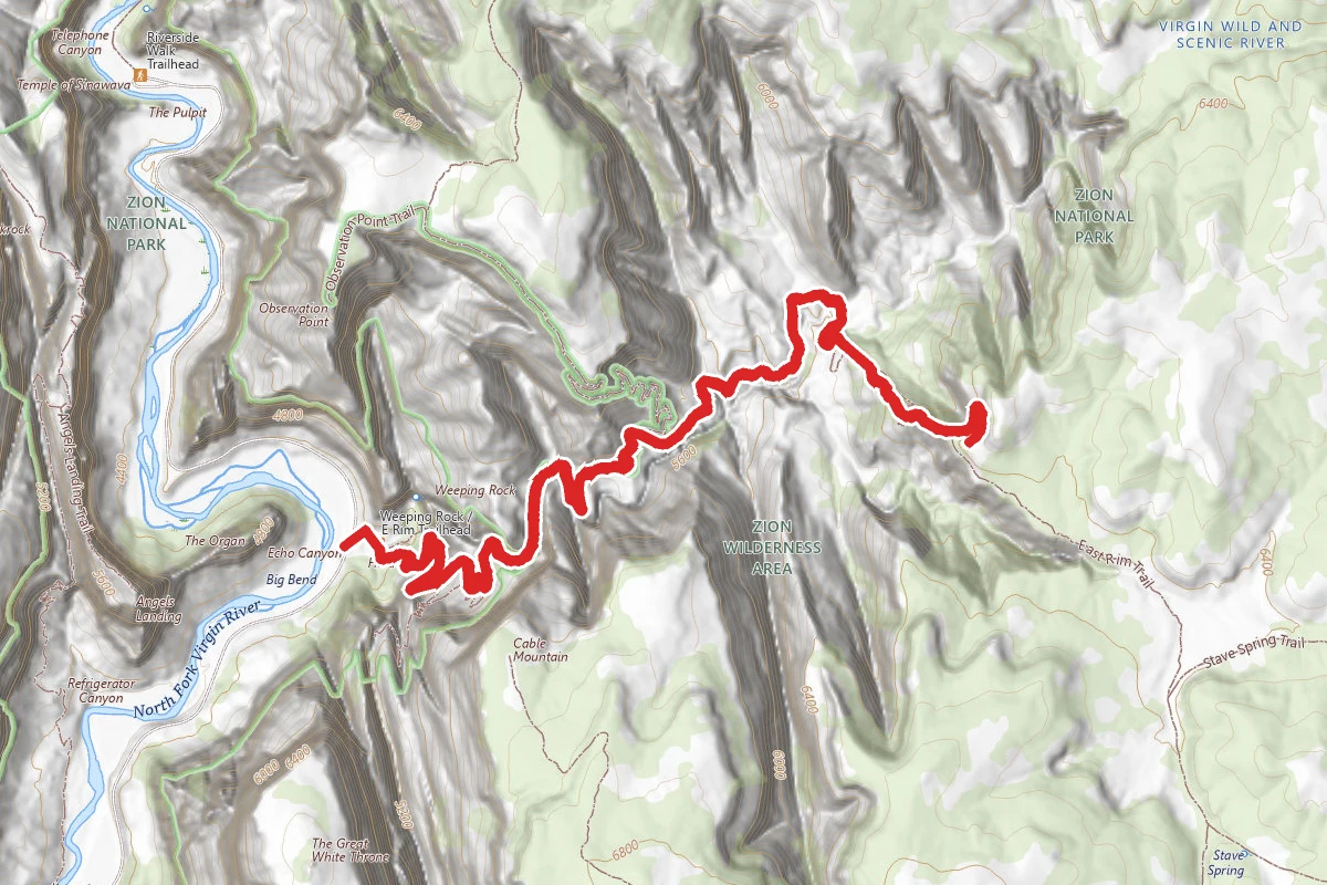 Echo Canyon Trail