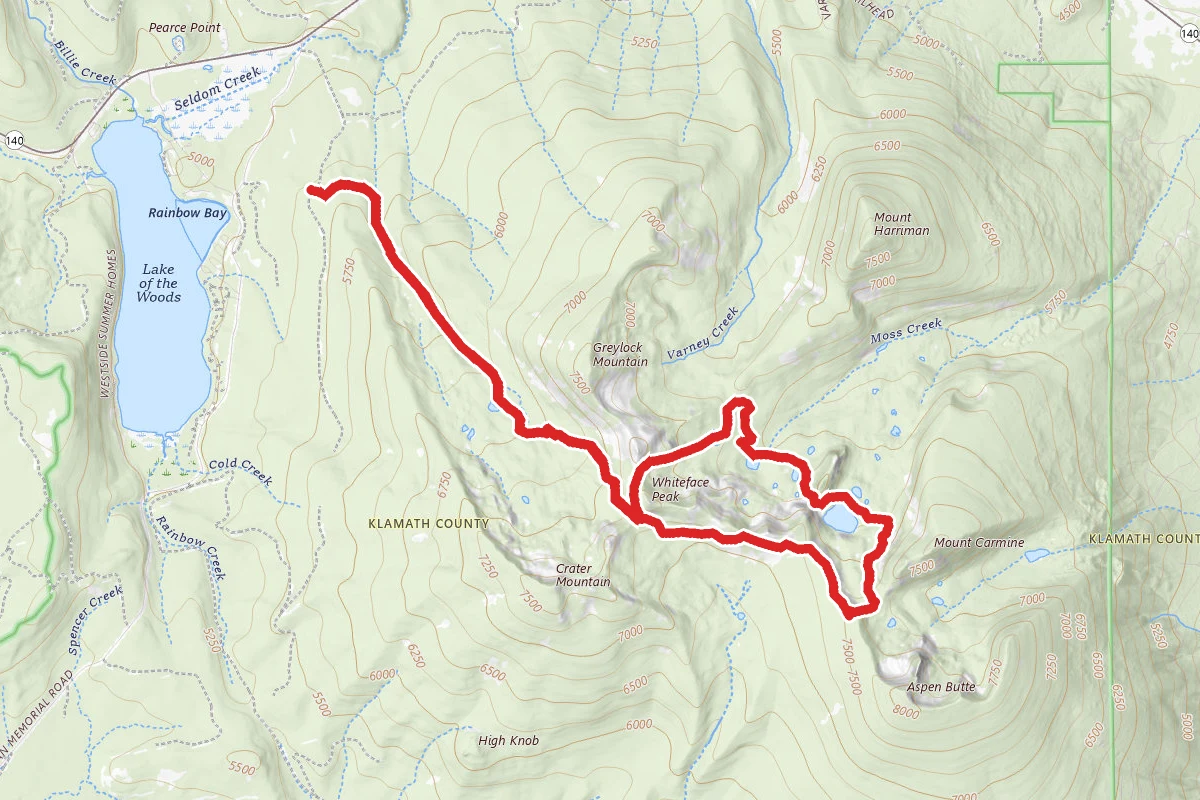Mountain Lakes Loop Trail