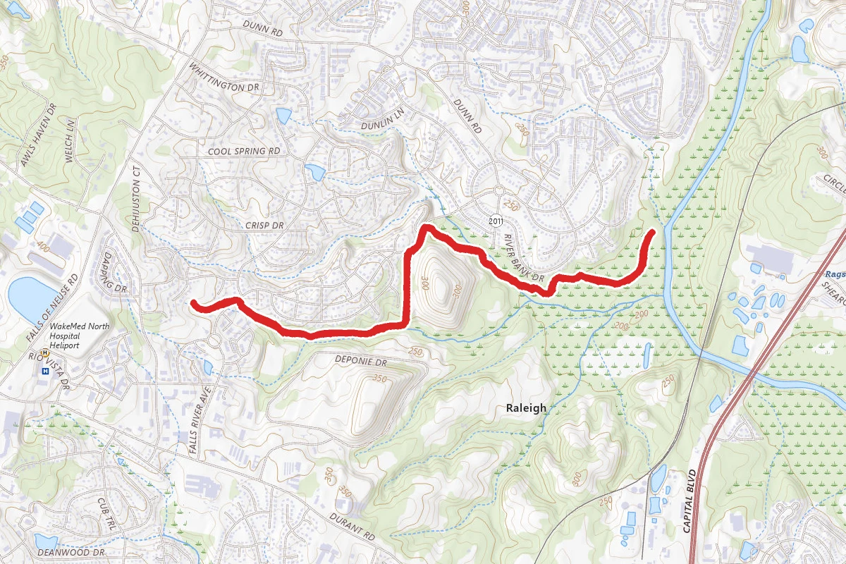 Abbots Creek Trail