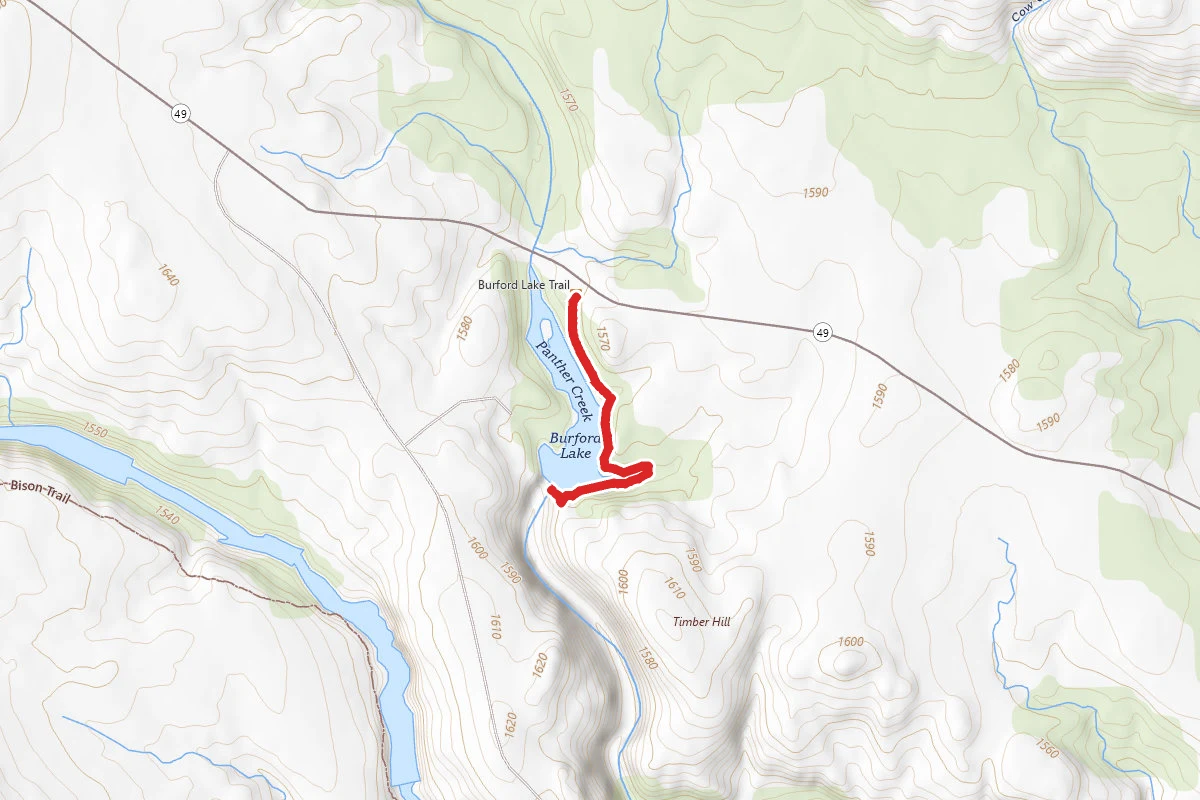 Burford Lake Trail