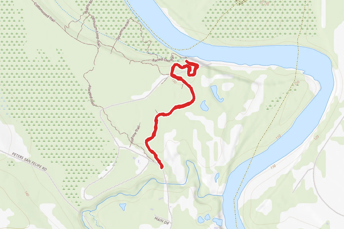 Ironwood Trail to Barred Owl trail