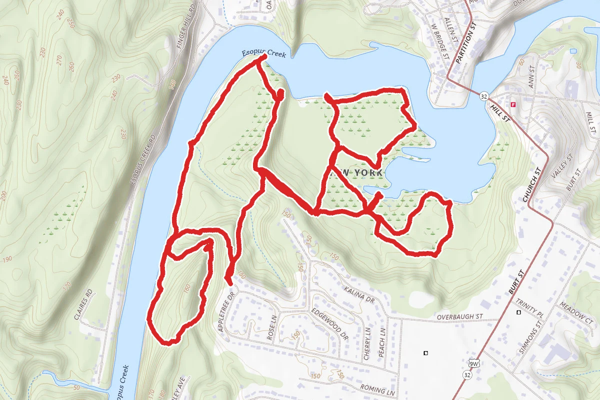 South Trail, Schoeder Trail, Meadow, and Wetland Trail Loop