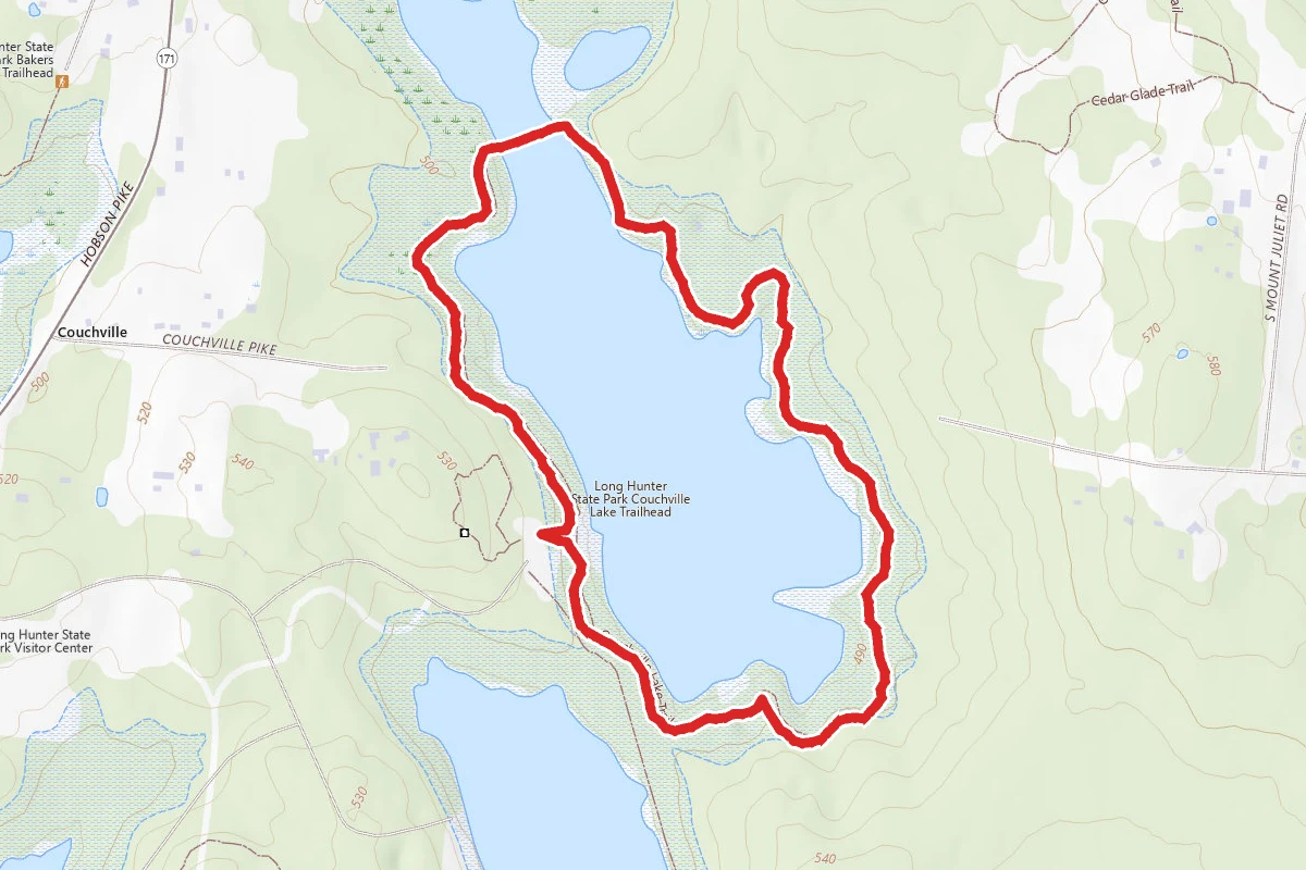 Couchville Lake Loop Trail