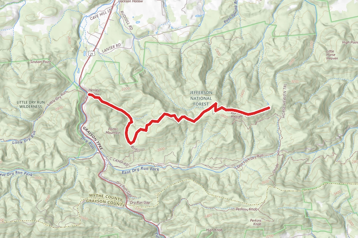 Henley Hollow Trail